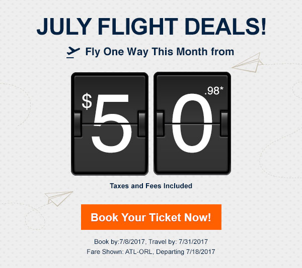 July Flight Deals!
