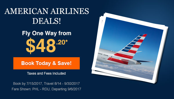 Awesome American Airlines Deals!