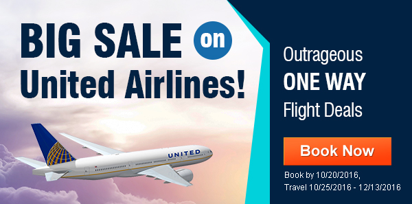 Big Sale on United Airlines