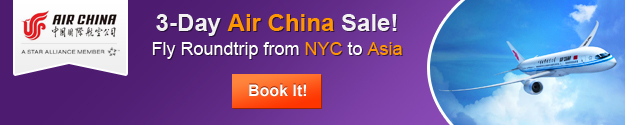 3-Day Air China Sale