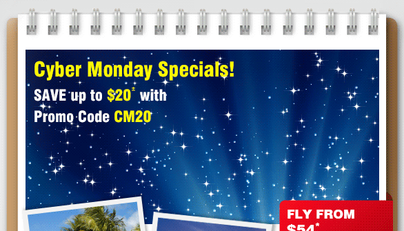 Cyber Monday Specials: Save up to $20± with Code CM20