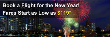 Book a Flight for the New Year!