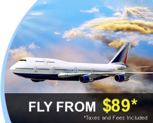 FLY FROM $89*