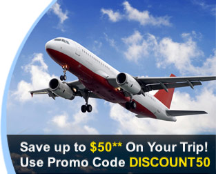 Save up to $50** On Your Trip!