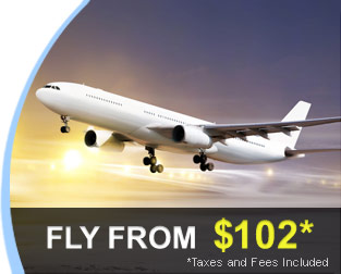 Fly from $102!*